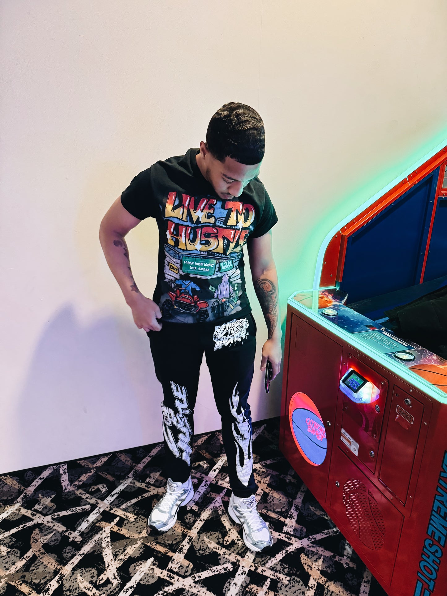 L2H X SV Black T-shirt