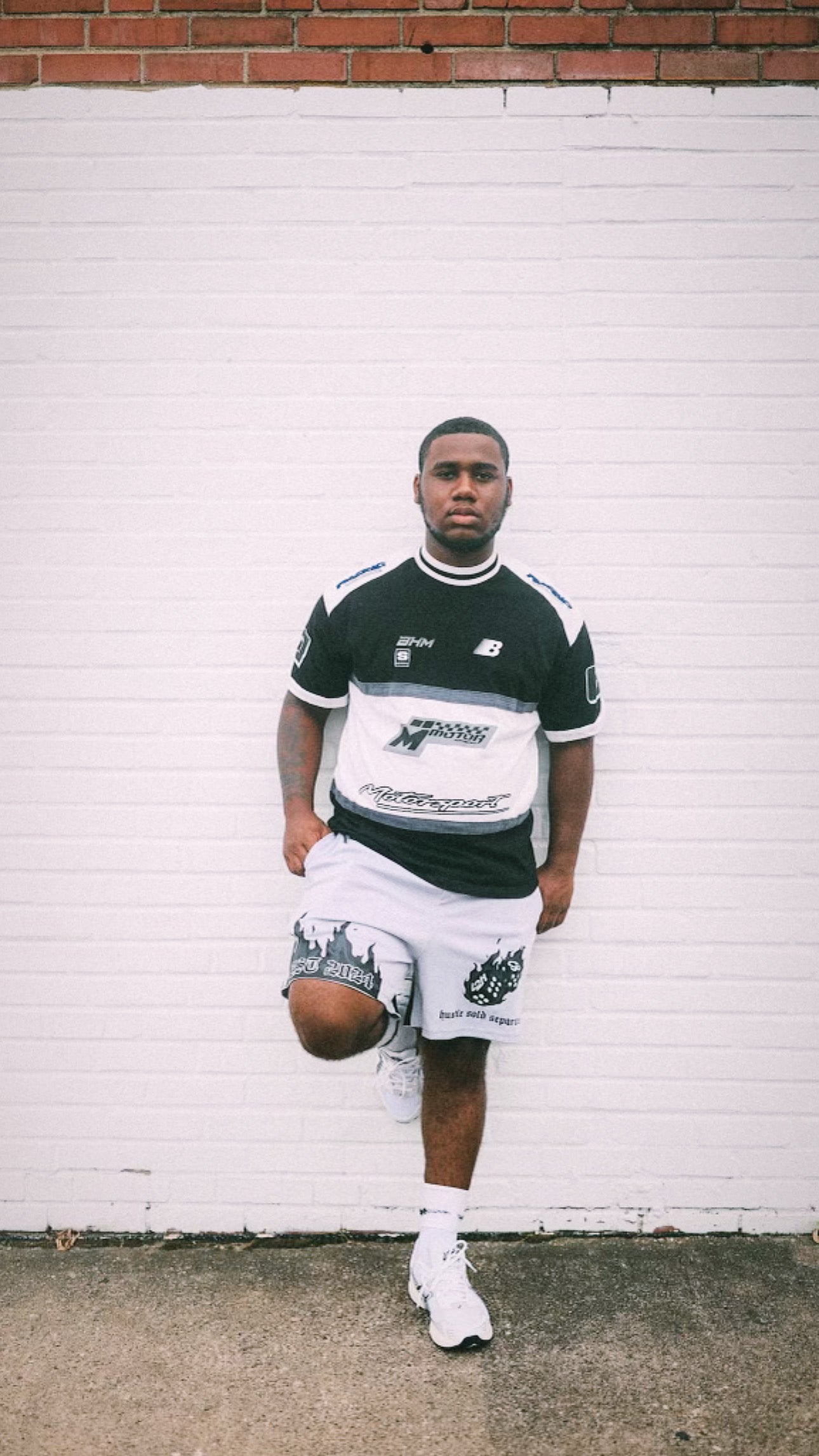 L2H X SV Grey Mesh Shorts