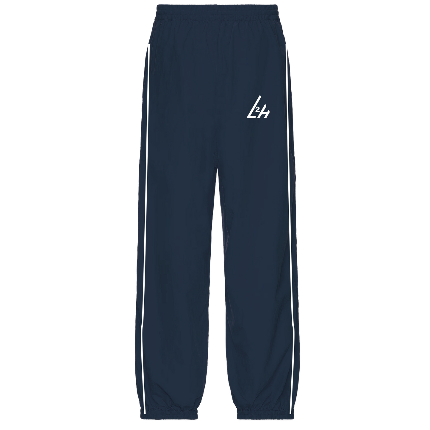 Navy Blue Mesh Sweatpants