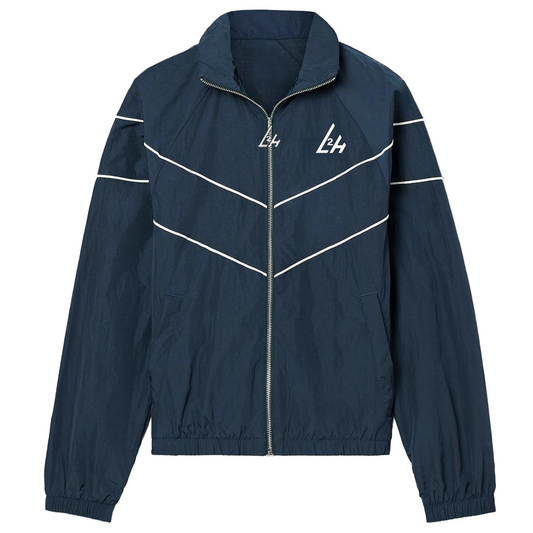 Navy Blue Mesh Jacket