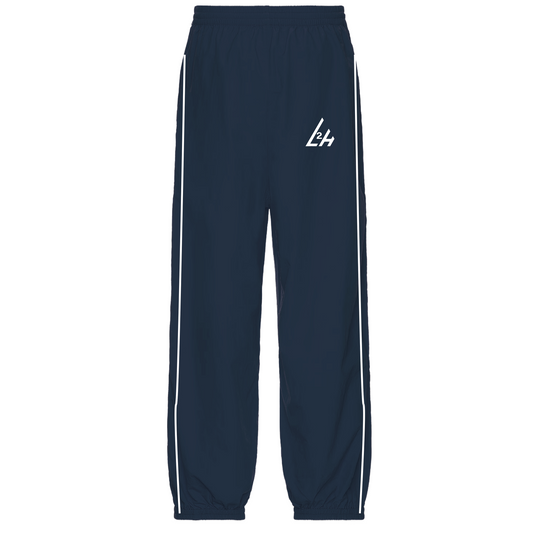 Navy Blue Mesh Sweatpants