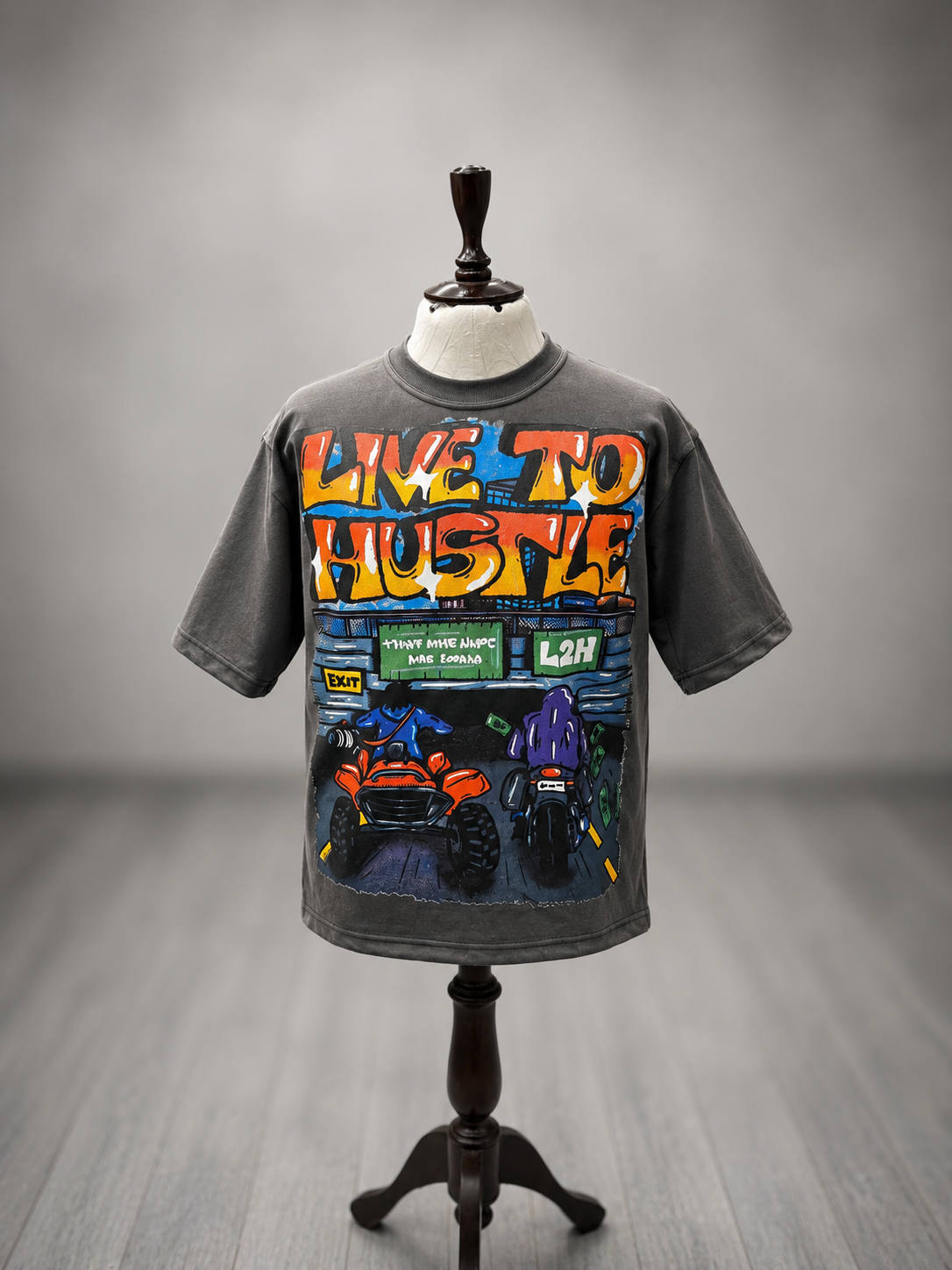 L2H Blue Print Tee Shaka Wear (Preorder)